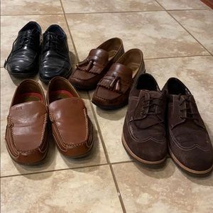 Men’s size 9 Madden, Dockers Sherman and  Hilfiger